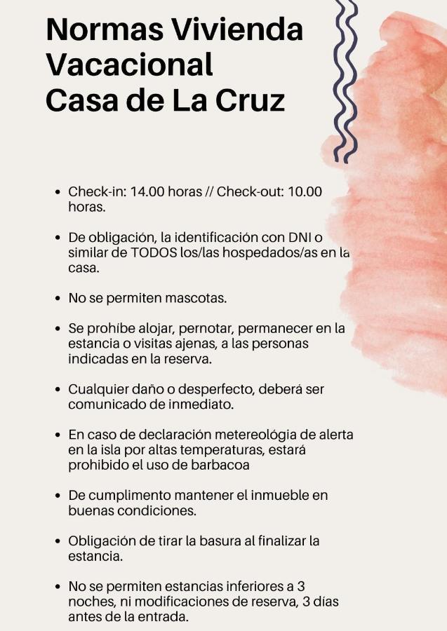 Вілла Casa De La Cruz Villa de Mazo Екстер'єр фото